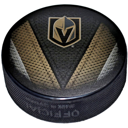 Vegas Golden Knights Stitch Series Collectible Hockey Puck