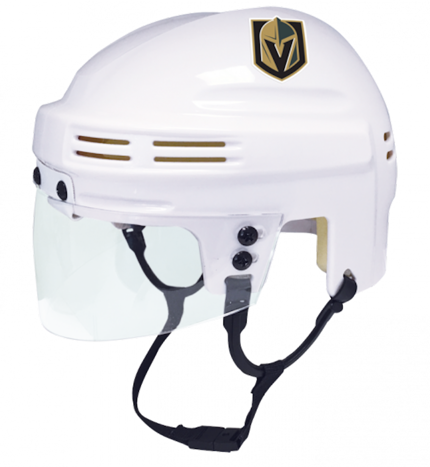 Vegas Golden Knights White Unsigned Collectible Mini Hockey Helmet