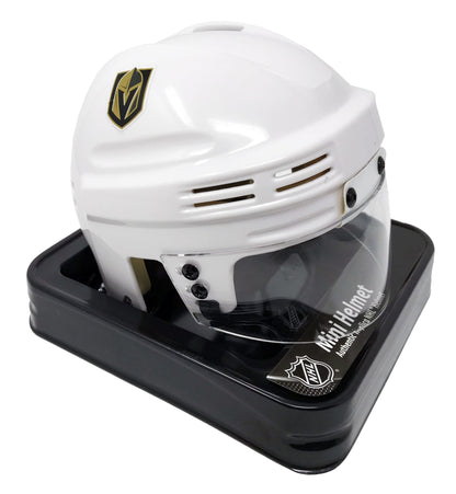Vegas Golden Knights White Unsigned Collectible Mini Hockey Helmet