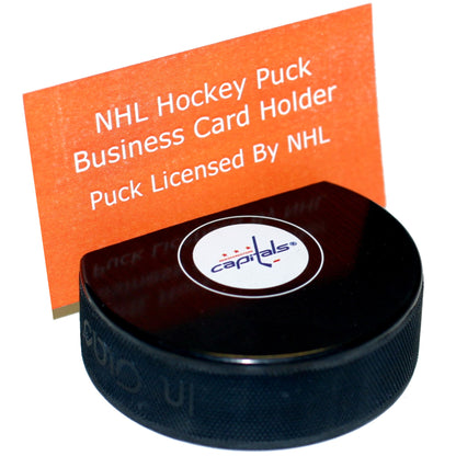 Washington Capitals Autograph Series Hockey Puck Business Card Holder