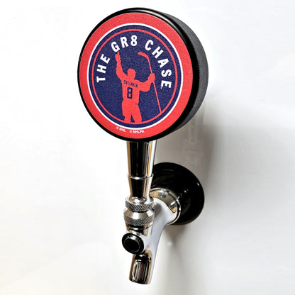 Washington Capitals Alex Ovechkin 'The Gr8 Chase' Hockey Puck Beer Tap Handle