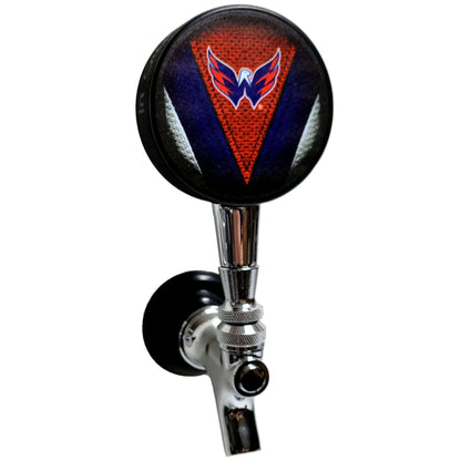 Washington Capitals Stitch Series Hockey Puck Beer Tap Handle