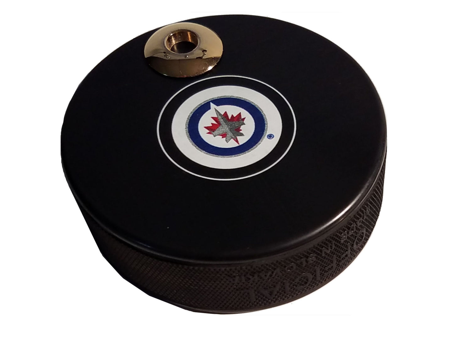 Winnipeg Jets Auto Series Artisan Hockey Puck Desk Pen Holder