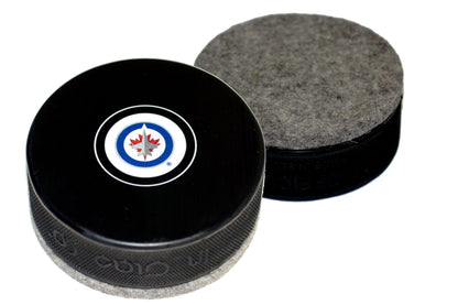 Winnipeg Jets Autograph Series Hockey Puck Board Eraser For Chalk & Whiteboards