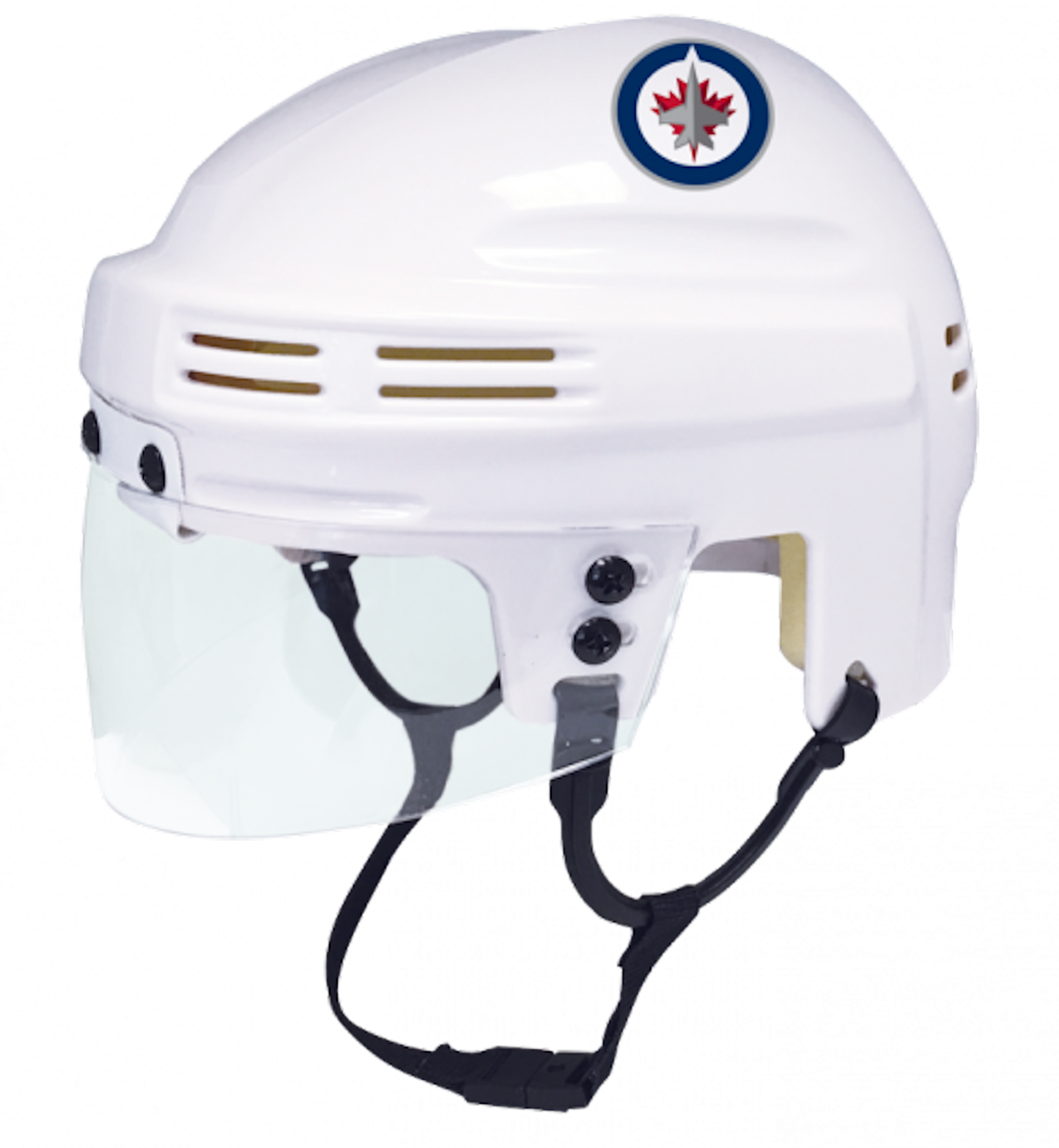 Winnipeg Jets White Unsigned Collectible Mini Hockey Helmet