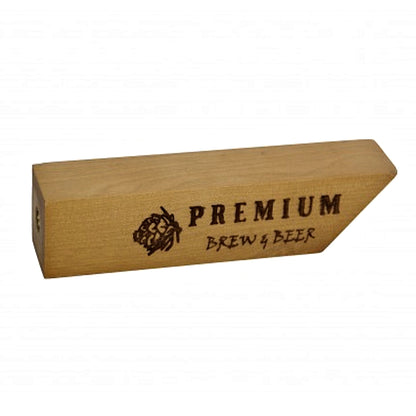 Classical Angled Wooden Chalkboard Beer Tap Handle