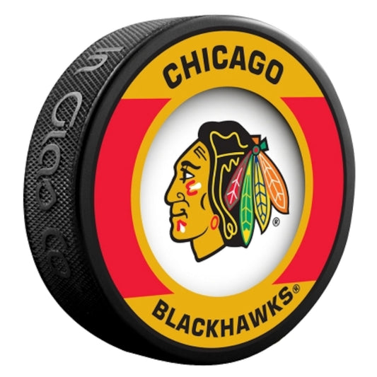 Chicago Blackhawks Retro Series Collectible Hockey Puck