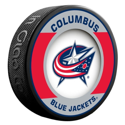 Columbus Blue Jackets Retro Series Collectible Hockey Puck