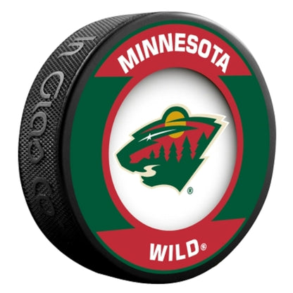 Minnesota Wild Retro Series Collectible Hockey Puck