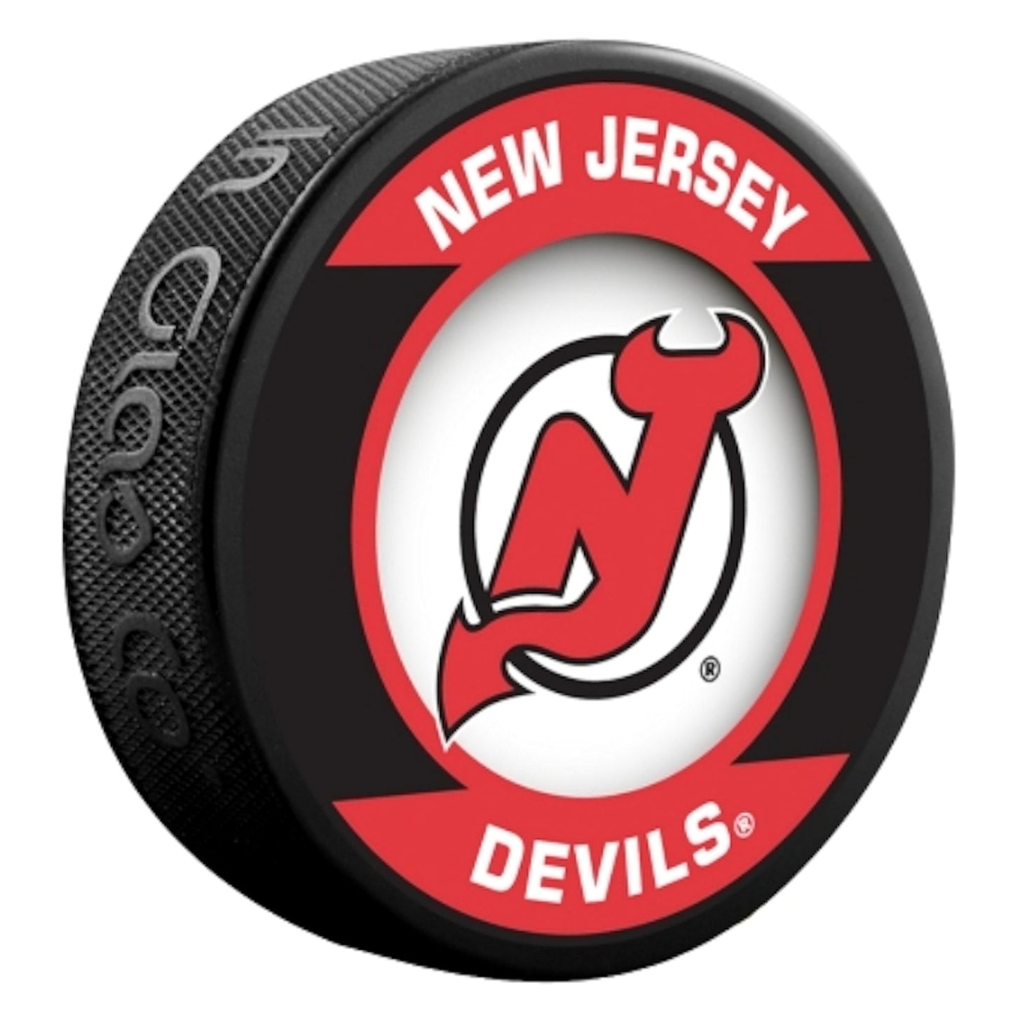New Jersey Devils Retro Series Collectible Hockey Puck
