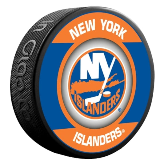 New York Islanders Retro Series Collectible Hockey Puck