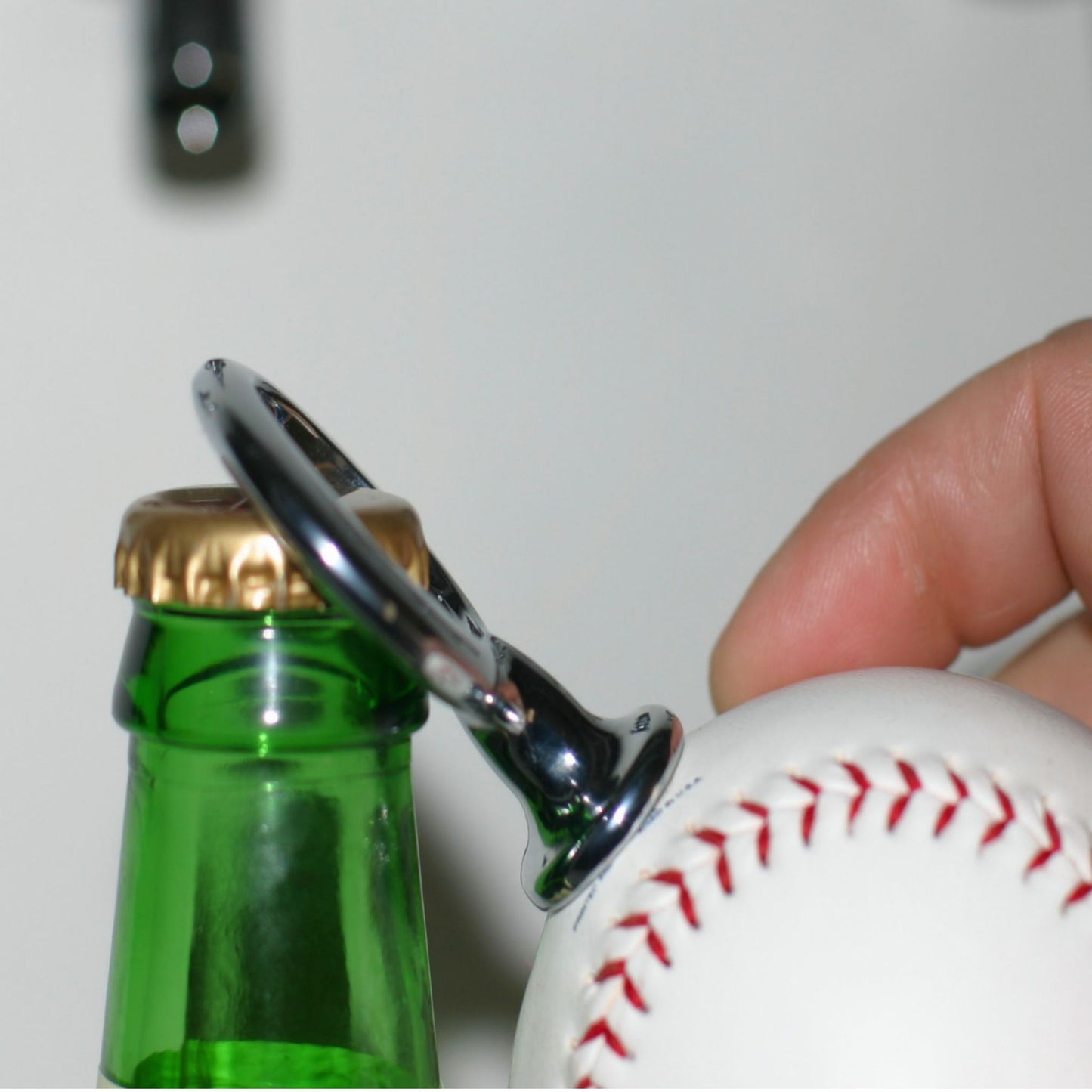 Houston Astros Licensed Baseball Fulcrum Series Bottle Opener