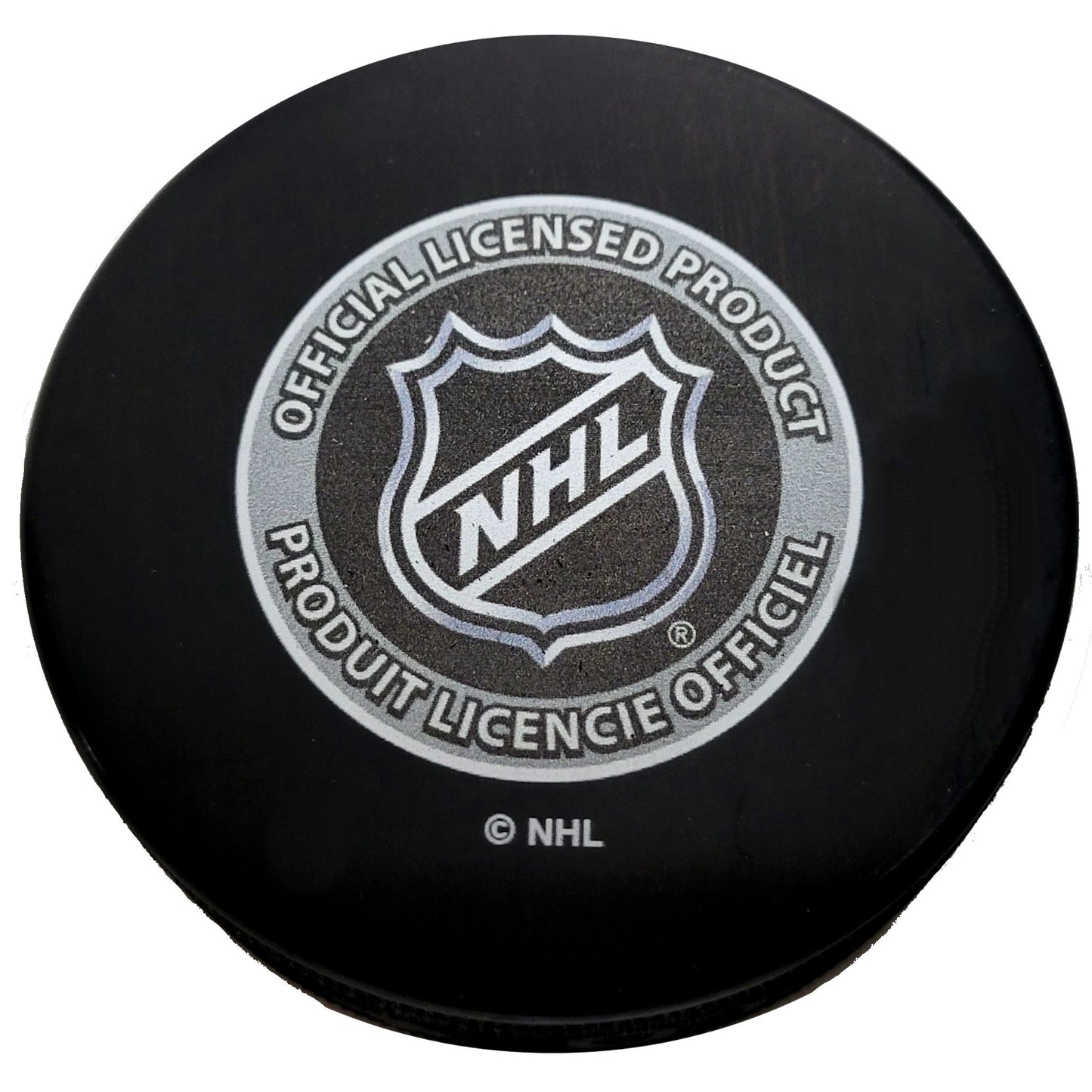 Edmonton Oilers Stitch Series Collectible Hockey Puck